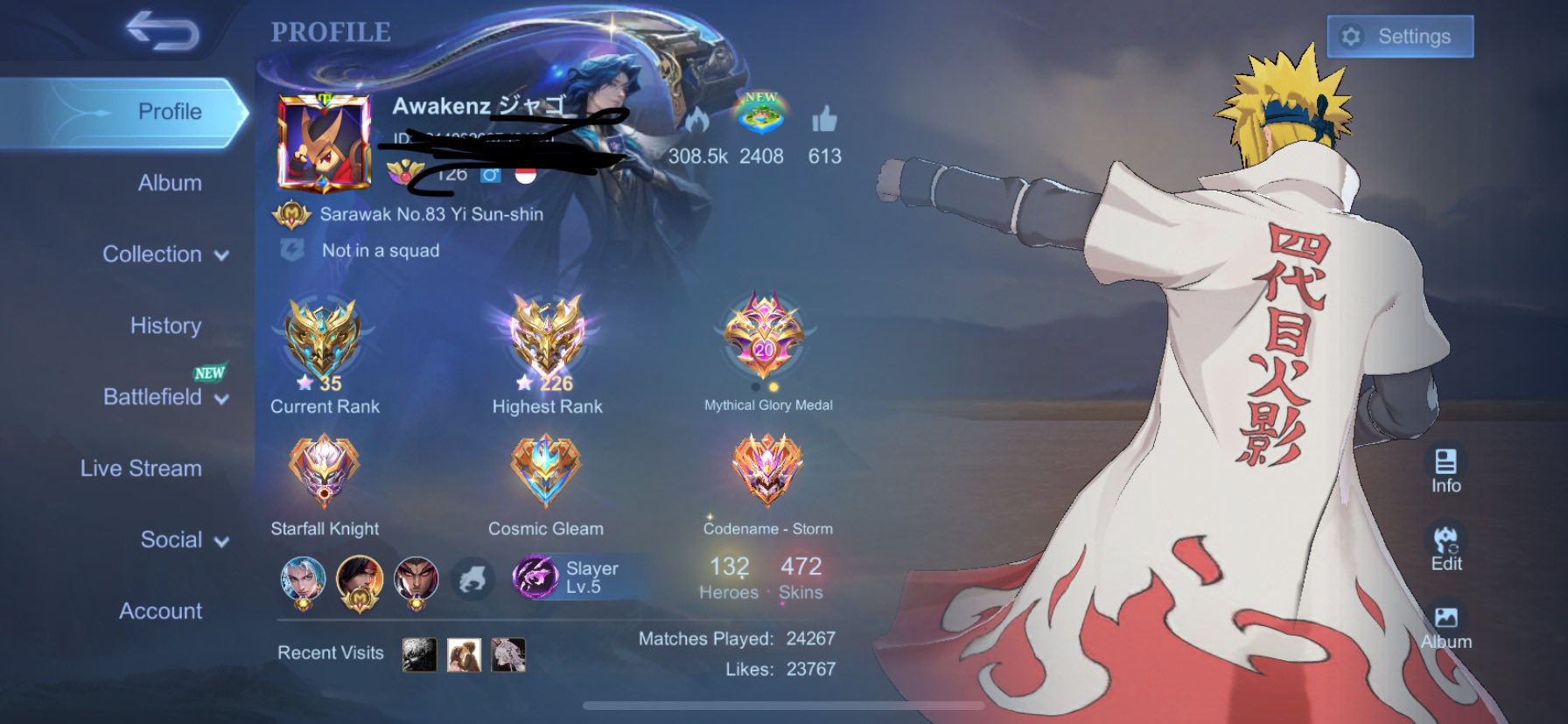 Account ml murah nak Jual URGENT !!!
