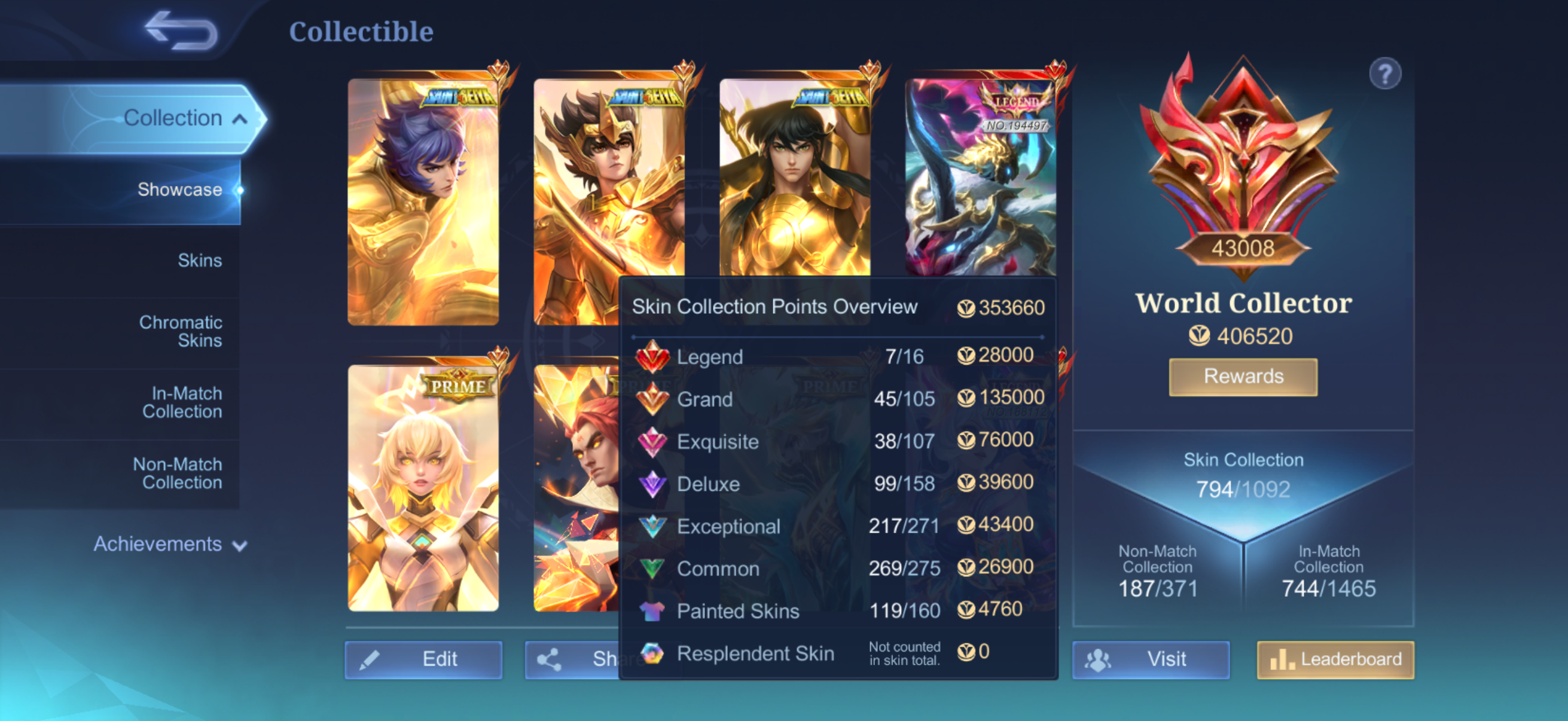 Akaun world collector