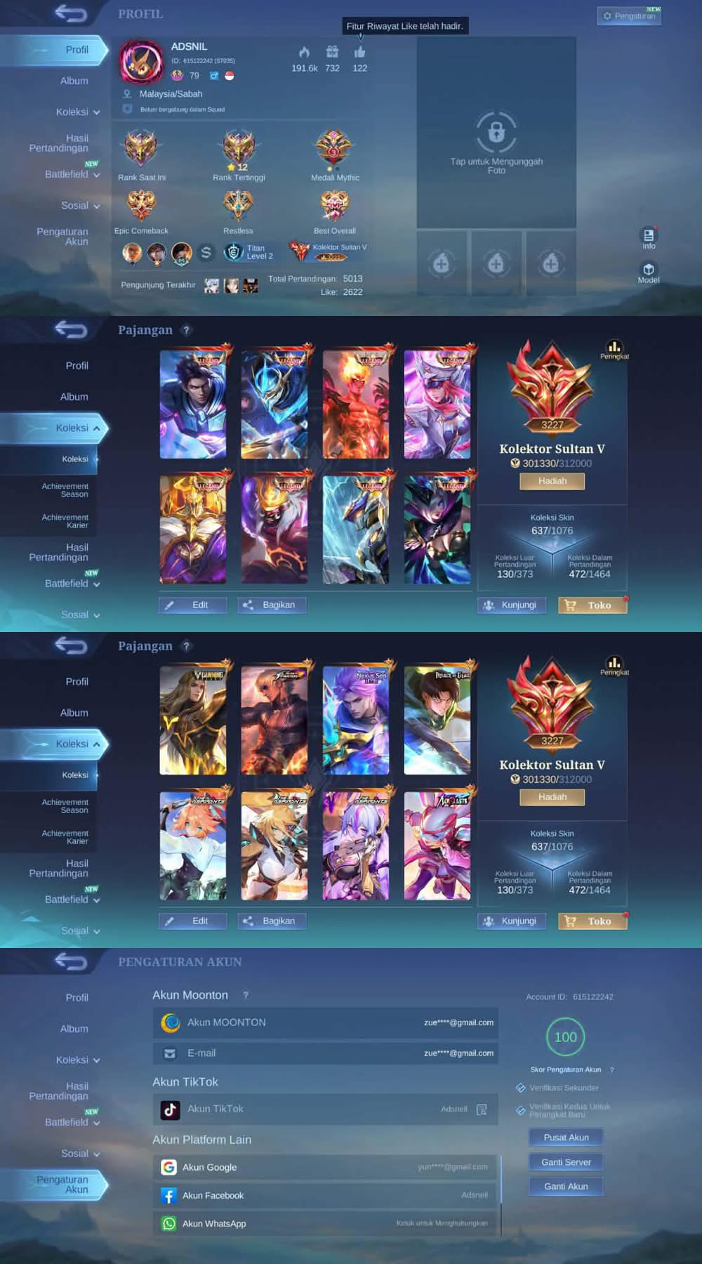 mythic rank mobile legends