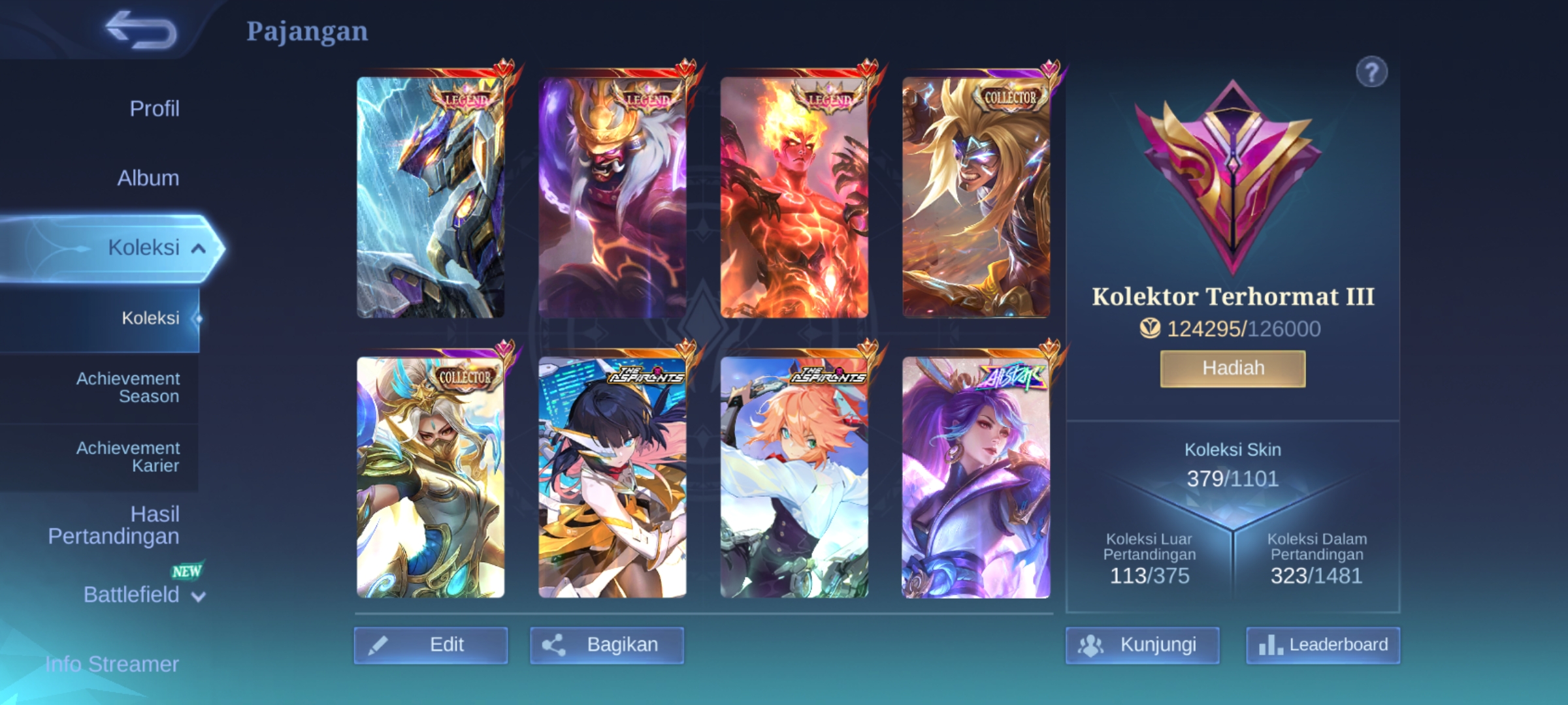 The account is safe—just purchase the Starlight, and you can immediately rank up to Honorary Collector II.