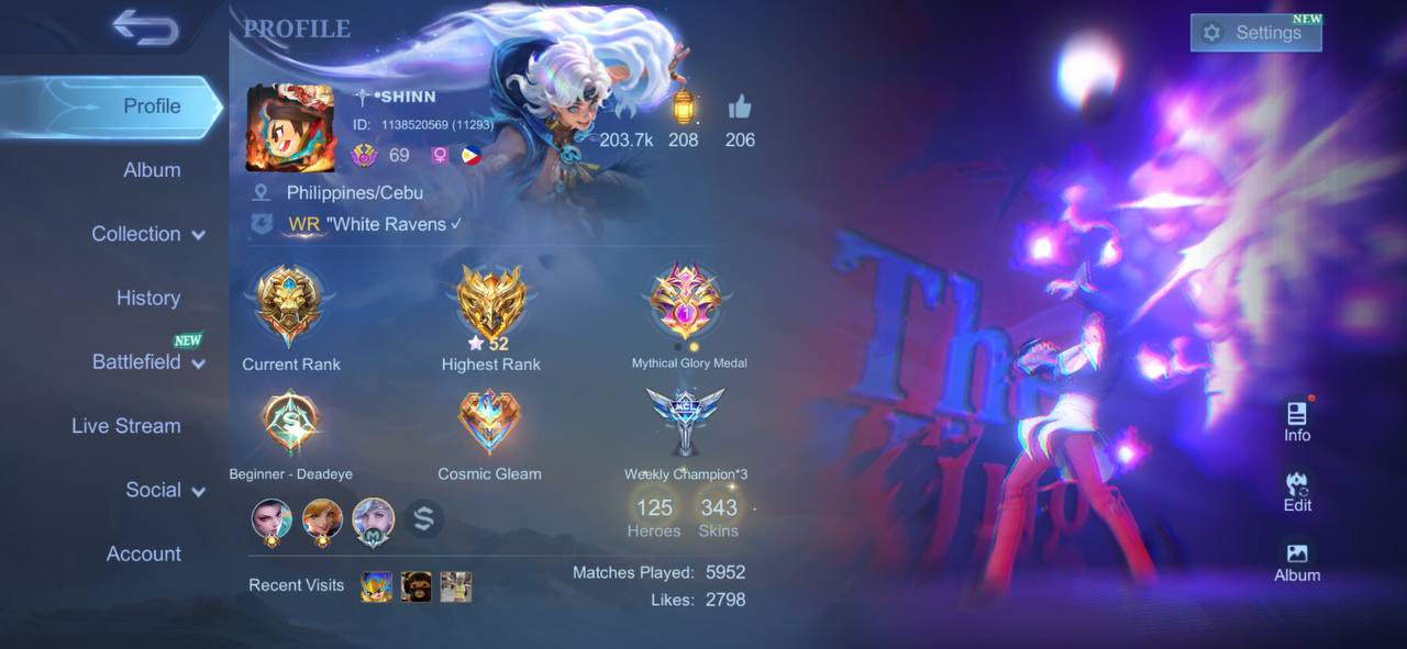 Legend - Skin 343 Mytichh Glory
