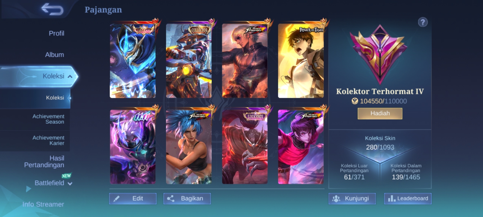 Epic 1 Mobile Legends
