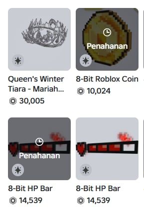 8 bit hp bar & queen winter tiara FOR SALE CLEAN !!!!
