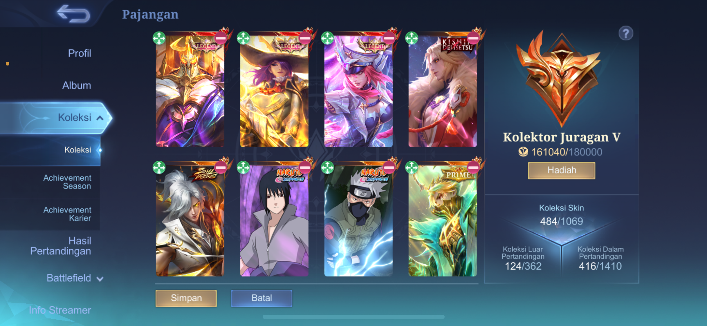 jual akun ml